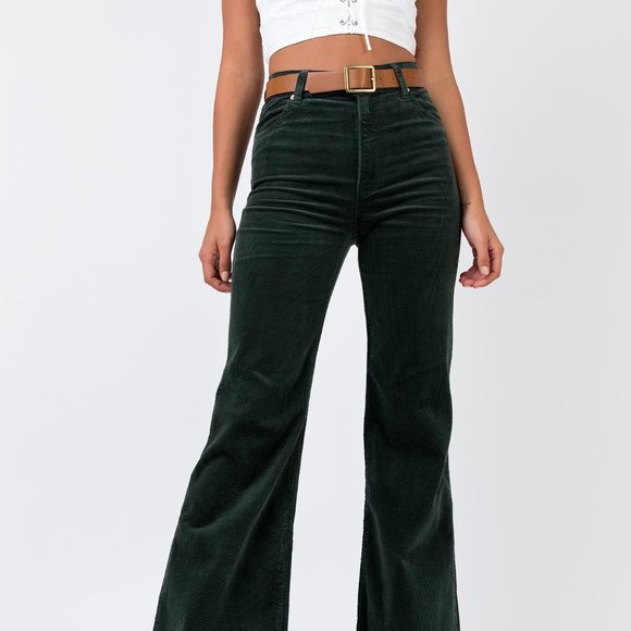 Rollas East Coast Flare Green Cords 